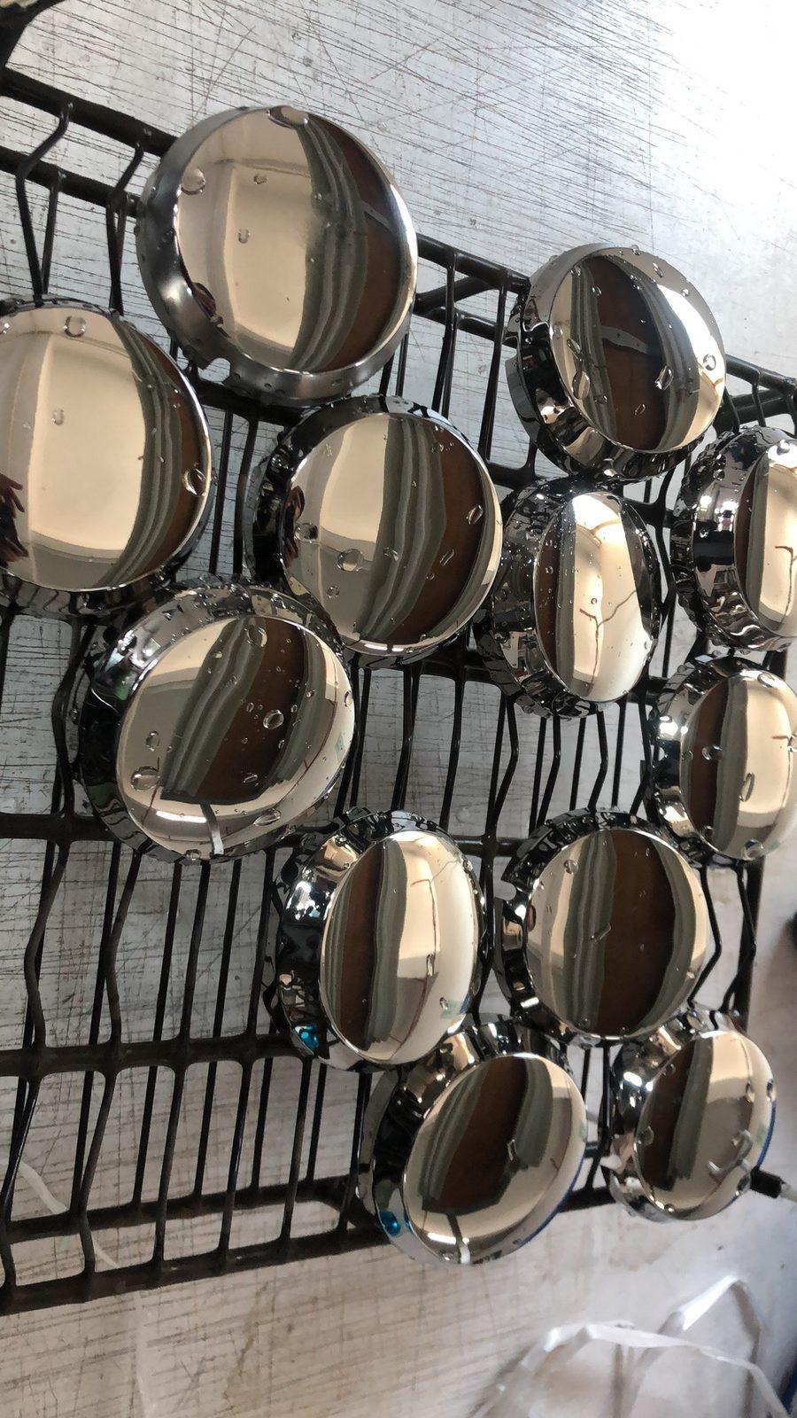 HIFI金属耳机壳CNC加工 · 电镀耳机壳挂架