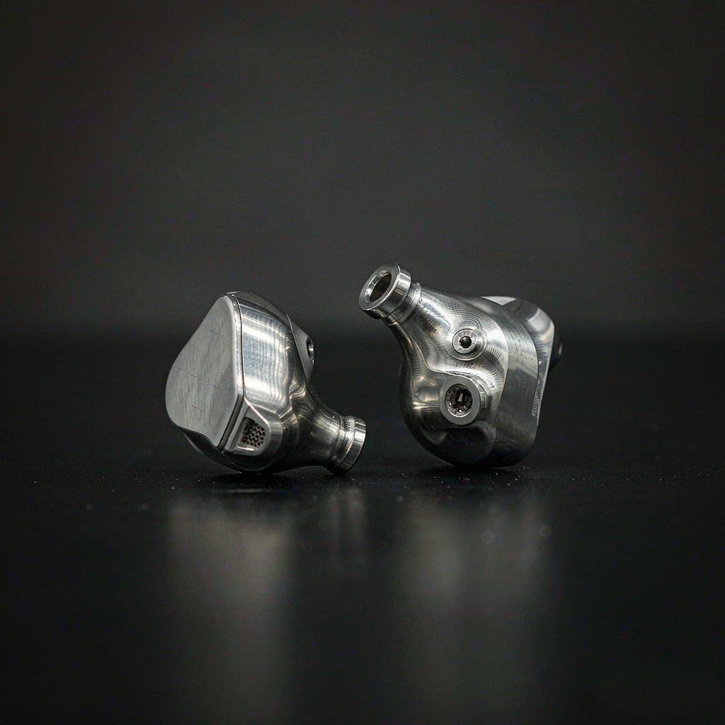 HIFI金属耳机壳CNC加工 · 高光金属耳机壳
