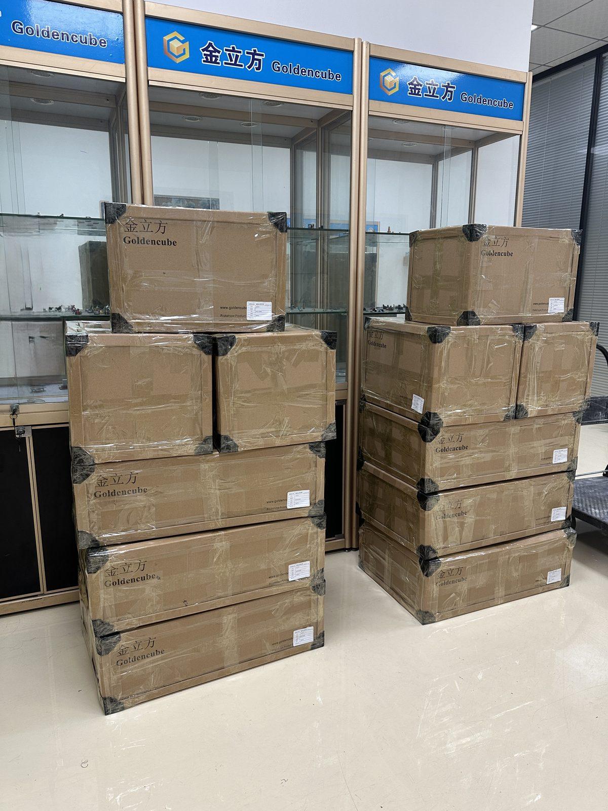 精密零件出货包装 · 纸箱包装出货